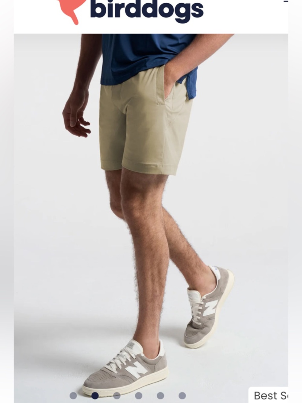 BIRDDOGGS 3 in 1 Athletic khaki swim shorts size XXL Long tan